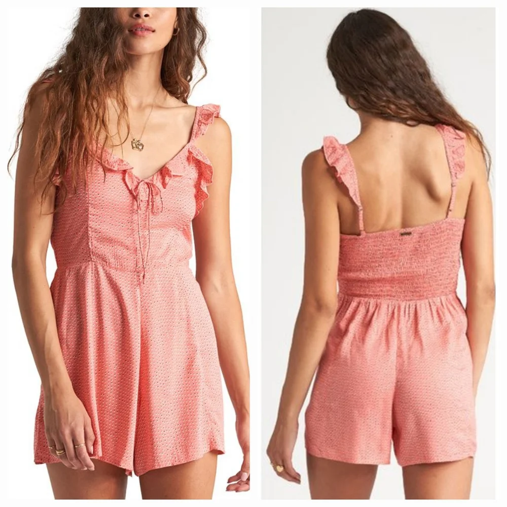 Billabong Flirty Free Jumpsuit Large/14 - Picture 4 of 16